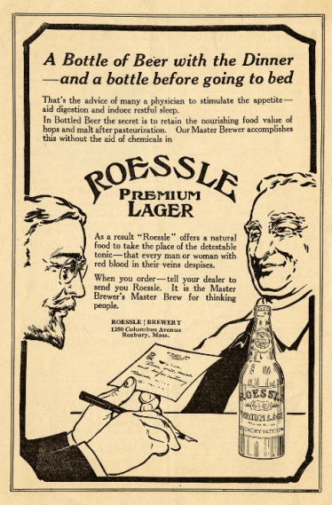 Roessle Lager, Warshaw Collection, NMAH